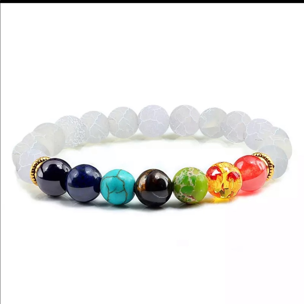 7 Chakra Stone Bracelet